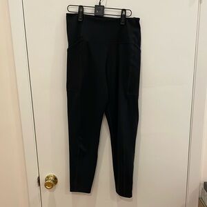 Girlfriend Collective Black High-Waisted Leggings size medium